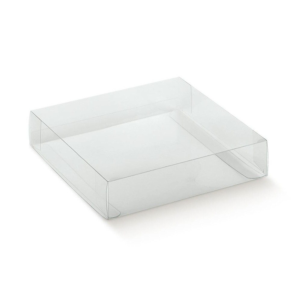 SCATOLA PLASTICA TRASPARENTE 190X90X20